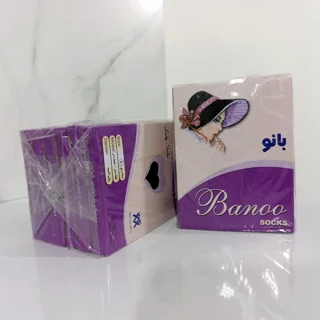 جوراب  بانو شیشه ای ساق بلند