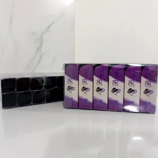 جوراب بانو شیشه ای ساق کوتاه مشکی